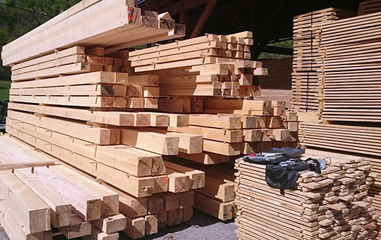 Drvene masivne grede